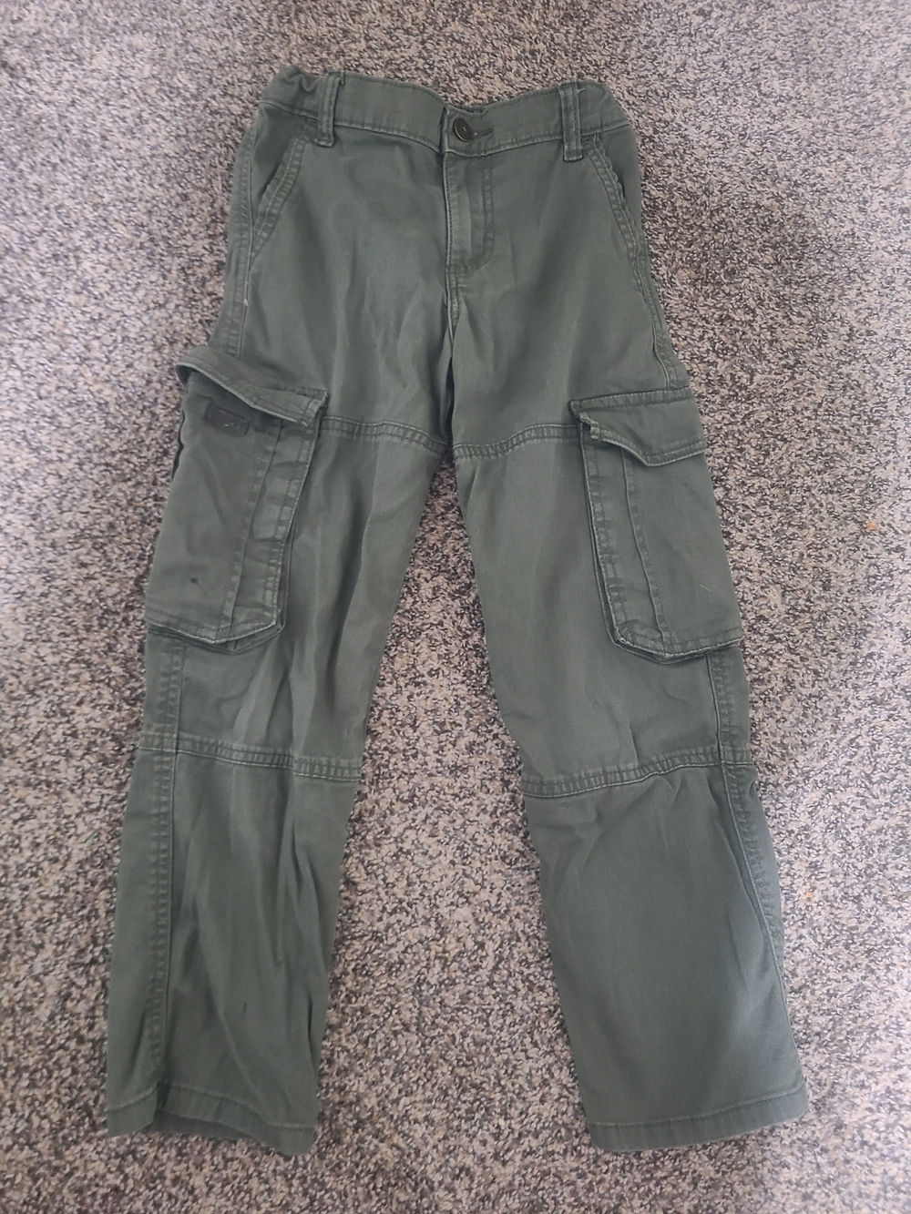 Wrangler Boys Classic Straight Pants - Olive Green